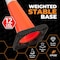 Xpose Safety 36 in Slim Line Orange Traffic Cone, Heavy Duty 12 lb Base, 6 in & 4 in Collar, DOT Approved OTC36SL-64-12L-1-X - alternate 2