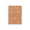 Homeroots 9' X 12' Orange And Ivory Geometric Washable Indoor Outdoor Area Rug 613029 - alternate 4