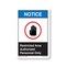 Signmission OSHA Notice Sign, 7" H, 10" W, Aluminum, Restricted Area Authorized Personnel Only, Landscape OS-CL-A-710-L-19974 - alternate 1