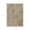 Homeroots 9' X 12' Brown And Beige Geometric Washable Indoor Outdoor Area Rug 594573 - alternate 5