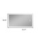 Homeroots 59" Clear Lighted Unframed Bathroom Vanity Mirror 564865 - alternate 3