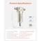 Vevor Air Compressor Filter 1/2 in NPT Air Dryer with 5m Brass Filter Element TF40-04 - alternate 3