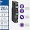 Square D QO 20A Single-Pole Dual Function Circuit Breaker QO120PAFGFC - alternate 3