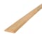 M-D Building Products 3 in. x 3/8 in. x 36 in. Natural Hardwood Flat-Profile Threshold for Doorways 11924 - alternate 1