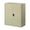 Hirsh Storage Cabinet, 42 in H, 36 in W, 18 in D, Recessed Twist, Keyed, Putty, 2 Shelves 22001 - alternate 4
