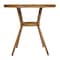 Flash Furniture Lourdes French Bistro 31.5in. Tbl, White and Gray PE Rattan, Glass Top, Bamboo Print Aluminum Frame SDA-AD641012-80-WHGY-NAT-GG - alternate 6