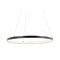 Jonathan Y Brice 15.75" Modern Contemporary Metal Round Integrated LED Pendant, Matte Black JYL7202A - alternate 1