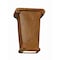 Luxury Lighting Velletri 11.25 in Tall Ceramic Outdoor Wall Light, Leather Color, 2PK (2) 163-Lth-ud-7 - alternate 3