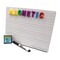 Flipside 9 x 12 Two Sided Magnetic Red & Blue Ruled/Magnetic Dry Erase Boards, Erasers, Markers Class PK12 19076 - alternate 4
