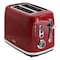 Oster Retro 2 Slice Toaster with Extra Wide Slots in Red 2161512 - alternate 2