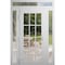 Vdomdoors Front Exterior Prehung Metal-Plastic Door Clear Glass / MANUX 8355 White Silk / Office Commercial a MANUX8355EXD-WS-W12+36+12xH80+14-RH-I - alternate 1