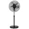 Edendirect 20 in. 5-Speed Pedestal Fan in Black, with 90 Deg Auto Oscillation, with High Velocity ZRSY20 - alternate 1