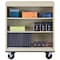 Sandusky Lee Mobile Bookcase, 42 in H, Putty BM20361836-07 - alternate 4