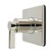 Kingston Brass Single-Handle Six-Way Diverter Valve with Square Trim Kit, Polished Nickel KS4046NDL - alternate 1