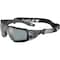 Bolle Safety Rush+, Safety Glasses, Anti-Fog & Anti-Scratch, Smoke Lens, Black/Gray Frame, Frameless RUSXMN20U - alternate 2