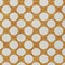 Homeroots 10' X 14' Orange And Ivory Polka Dot Washable Indoor Outdoor Area Rug 595264 - alternate 4