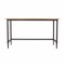 Homeroots 53" Natural And Black Writing Desk 402059 - alternate 1