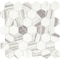 Daltile Eclessia Marble Natural Stone 2-in Hexagon Mosaic Honed, 9.70 SQFT Per Carton, 10PK M3452HEXMSHN - alternate 1