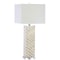 Jonathan Y Daniel 30.5 in. Seashell/Crystal LED Table Lamp, Cream JYL1048A - alternate 4