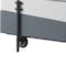 Homeroots 47" Gray White and Black Faux Marble Wood and Steel Lift Top Coffee Table 572276 - alternate 5