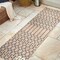 Jonathan Y Ourika Moroccan Geometric Textured Weave Beige/Navy 2 ft. x 10 ft. Indoor/Outdoor Runner Rug SMB108H-210 - alternate 4