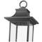 Z-Lite Tiberius 6 Light Outdoor Post Mount Fixture, Black/Clear Seedy, 12 In W x 34.75 In H 5017PHXLR-BK - alternate 3