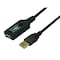 Monoprice USB2.0 Active Ext.Cable, 32ft.L, Blk 6149 - alternate 1