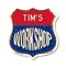 Signmission Tim's Workshop, 18 Inch X 18 Inch, Plastic Sign SHI-P-18-489-TIM - alternate 1