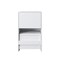 Homeroots 19" White Wood Lighted Mirrored Dresser 691698 - alternate 1
