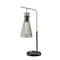 Homeroots 24" Black and Gold Metal Desk Lamp With Light Gray Cone Shade 524629 - alternate 1