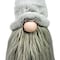Homeroots 30" Groovy Grey with Pointy Hat Fabric Sitting Gnome Sculpture 483529 - alternate 3