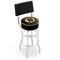 Holland Bar Stool Co 25" Chrome 2-Ring Boston Bruins Swivel Bar Stool, Back L7C425BosBru - alternate 1