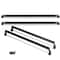 Putco Bed Rails, 1000 Pound Capacity; Stake Pocket Mount; Direct-Fit; Set of 2; Bolt-On; Powder Coated; 186856 - alternate 1