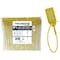 Kable Kontrol Identification & Tamper Proof Cable Zip Ties, 9 in L, Yellow, HDPE (High-density polyethylene) CTPT-9-50-YW - alternate 1