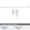 Amerock Blackrock 12-5/8 inch 320mm Center-to-Center Polished Chrome Cabinet Pull BP5528426 - alternate 3