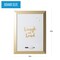 Mastervision Magnetic Dry-Erase, "Lol" Quote, Gold Metallic Frame, 18" X 24" MM04444612 - alternate 3