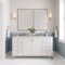 James Martin Vanities Chicago 60 in. Double Vanity, Glossy White, w/ 3 CM Ethereal Noctis Silestone Top 503-V60D-GW-3ENC - alternate 5