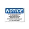 Signmission Safety Sign, OSHA Notice, 18" Height, If You Would Like A Copy Of The Notice Of Sign, Landscape OS-NS-D-1824-L-13639 - alternate 1