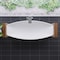 Alfi Brand White Matte 79in Acrylic Suspended Wall Mounted Hammock Bathtub HammockTub1-WM - alternate 3