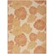 Homeroots 4' X 6' Coral And Beige Floral Indoor Outdoor Area Rug 552493 - alternate 3