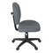 Regency Comfort Series Swivel Fabric Computer Task Chair with Drafting Kit - Grey 105-GY - alternate 7