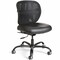Safco Vue Task Chair, Black Seat, Black Back, 26 in W Seat: 20" L 37" H, No Arm, Vinyl Seat 3397BV - alternate 1