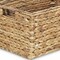 Homeroots Set of Three Braided Water Hyacinth Baskets, 3PK 399665 - alternate 3