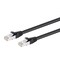 Monoprice Voice and Data Patch Cord, Black, 3 ft L 41033 - alternate 2