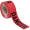 Ironwear 3in x 1000' Danger Barricade Tape, 1.5 Mil Thick, Red 1103-02 - alternate 2