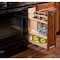 Century Components Signature Series Base Cabinet Organizer, 5.875 in. W Solid Maple SIGBO55PF - alternate 2