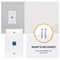 Newhouse Hardware Ethernet Coupler Wall Plate White CAT6CWP-WH-01 - alternate 4