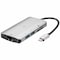 Monoprice Consul Series USB-C HDMI Adapter with Gigabit Ethernet_ 3-Port USB 3.0 35509 - alternate 1