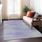 Homeroots 8' X 10' Plum And Purple Abstract Washable Indoor Outdoor Area Rug 587221 - alternate 4