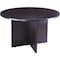 Boss Round Table, 47", Mocha N123-MOC - alternate 1
